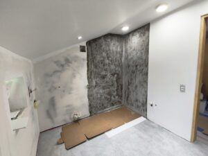 Priprava stene in hidroizolacija kopalnice